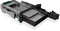 Icy Box IB-173SSK - 2fach Wechselrahmen voor SATA/SAS - 1x 2,5 + 1x 3,5 HDD - 5,25 inch