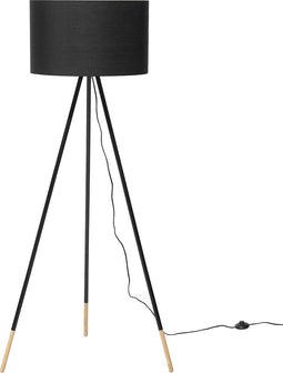 TOBOL - Staande lamp - Zwart - Metaal