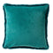 Dutch Decor ZAYA - Sierkussen 45x45 cm - bontlook - effen kleur - Galapagos Green - groen - Inclusief binnenkussen