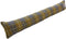 Tochtstopper Mosterdgeel Blauw - Harris Tweed - Verzwaard - 85 cm - Handgemaakt in Schotland - Caroline Wolfe Murray