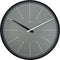 nXt - Wandklok - 40 cm - Plastic - Grijs - 'Gray'