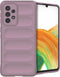 iMoshion Hoesje Geschikt voor Samsung Galaxy A33 Hoesje Siliconen - iMoshion EasyGrip Backcover - Paars