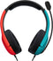 PDP AIRLITE - Bedrade headset - Ruisonderdrukkende microfoon - Rood/Zwart/Blauw