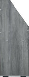 vidaXL - Kindertijdschriftenrek - 71x30x78,5 - cm - bewerkt - hout - betongrijs