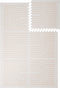 Toddlekind Linear Speelmat 120 x 180 cm - Linnen