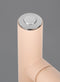 REALITY BLAKE - Vloerlamp - 1x SMD 4,5 W - 4-stappen TOUCH - USB-aansluiting - Beige