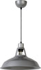 Lucide BRASSY-BIS - Hanglamp - Ø 31 cm - E27 - Dimbaar - Grijs