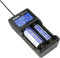 XTAR VC2 - USB Batterij-oplader - LCD-display - Zwart