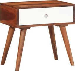 vidaXL - Bijzettafel - 45x30x45 - cm - massief - acaciahout