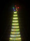 vidaXL - LED-kerstboom - 1544 - LEDs - kleurrijk - 500 - cm