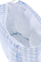Organizer tas voor kinderwagen Mi bollito Blauw Vichy 15 x 18 x 45 cm