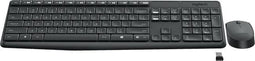 Toetsenbord Logitech MK235 Qwerty +muis zwart