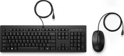 Toetsenbord + muis hp 225 zwart