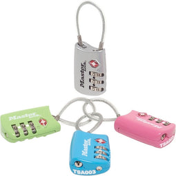 Toevoegen. sleutel met verwisselbare code en kabel - gekleurd 30mm/46mm 4688EURD