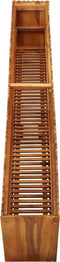 vidaXL - Plantenbak - verhoogd - 200x30x50 - cm - massief - acaciahout