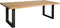 TOFF Ultimo Live-edge dining table 160x90 - top 5