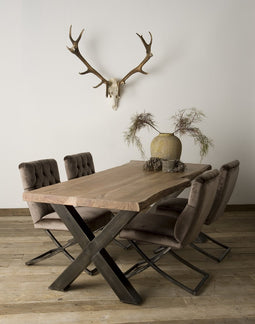 TOFF Xabia Tree-trunk dining table 220x100 - top 6/3