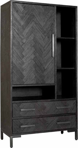 TOFF Ziano 1 dr / 2 drws cabinet 100x45x190