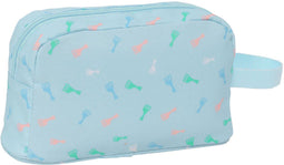 Sophie la Girafe - Thermische Snacktas - Gerecycled materiaal Waterafstotend - Blauw 21,5 x 12 x 6,5 cm