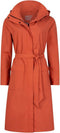 Happy Rainy Days Rome - Lange Regenjas Dames - Waterdicht 10000 mm - Kleur Hot Sauce
