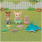 Sylvanian Families 5749 Trio Peutervriendjes Zwembad Fun- inclusief 3 fluweelzachte speelfiguren