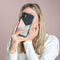 iPhone 13 Hoesje Siliconen - iMoshion Design hoesje - Meerkleurig / Graphic Marble Pink