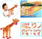 Toi-toys 3d Puzzel Giraffe Junior 31,5 Cm Foam Oranje 104-delig