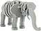 Toi-toys 3d Puzzel Olifant Junior 31,5 Cm Foam Grijs 75-delig