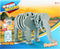 Toi-toys 3d Puzzel Olifant Junior 31,5 Cm Foam Grijs 75-delig