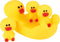 Toi-toys Badspeelgoed Bath Ducks Junior Vinyl Geel 4-delig