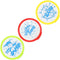 Toi-toys Duikringen Splash 13 Cm Groen/geel/rood 3-delig