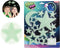 Toi-Toys Glow In The Dark Sterren Glow N Fun Wit 15 Stuks - Decoratieve Sterren voor Kinderkamer en Feestjes