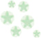 Toi-Toys Glow In The Dark Sterren Glow N Fun Wit 15 Stuks - Decoratieve Sterren voor Kinderkamer en Feestjes