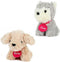 Toi-toys Knuffelhondenset Junior 12 Cm Pluche 4-delig