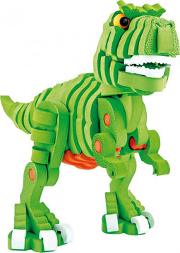 Toi-toys Knutselpuzzel Dinosaurus 25,8 Cm Groen 104-delig