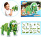 Toi-toys Knutselpuzzel Tricera Junior 25,8 Cm Groen 59-delig