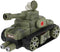Toi-Toys Militaire Tank - 23 cm - Groen