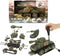 Toi-Toys Militaire Tank - 23 cm - Groen