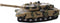 Toi Toys - Militaire Tank Met Licht En Geluid 24 Cm!