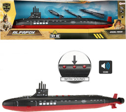 Toi-Toys Onderzeeër Zwart 43 Cm Met Licht