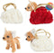 Toi-Toys Pluchen Chihuahua Hond In Blingbling Handtas Assorti