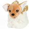 Toi-Toys Pluchen Chihuahua Hond In Blingbling Handtas Assorti