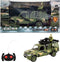 Toi-toys Rc Army Legerjeep Met Soldaat 25 Cm Legergroen