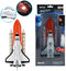 Toi-toys Space Shuttle Met Licht En Geluid Wit/oranje 20 Cm