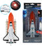 Toi-toys Space Shuttle Met Licht En Geluid Wit/oranje 20 Cm