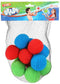 Toi-toys Splashballen Foam Blauw/rood/groen 12 Stuks