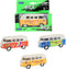 Toi Toys Welly volkswagen bus (1 stuk) assorti
