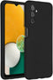 Accezz Liquid Silicone Backcover Galaxy A13 (5G) / A04s - Schokabsorberend - Zwart