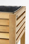Mica Decorations Glenwood - Plantenbak Rechthoek - 70 x 30 x 75 cm - Acaciahout - Bruin