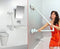 Toiletbeugel op 4 zuignappen QuattroPower Mobeli® met extra handgreep